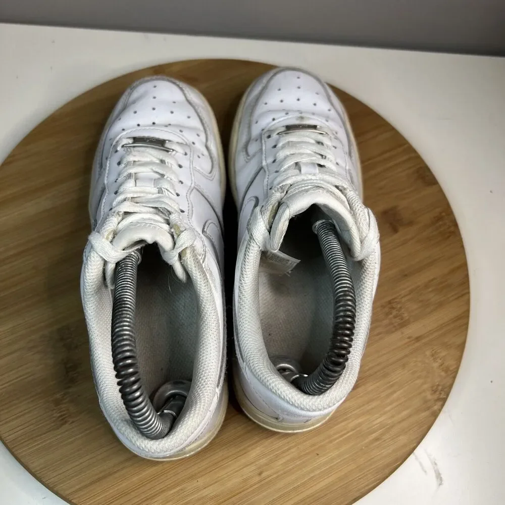 Nike Air Force 1 Womens Size 5.5 Shoes Low '07 White Leather Sneakers 315115-112